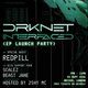 Flyer for DRKNET "INTERFACED" EP - FREE Launch Party