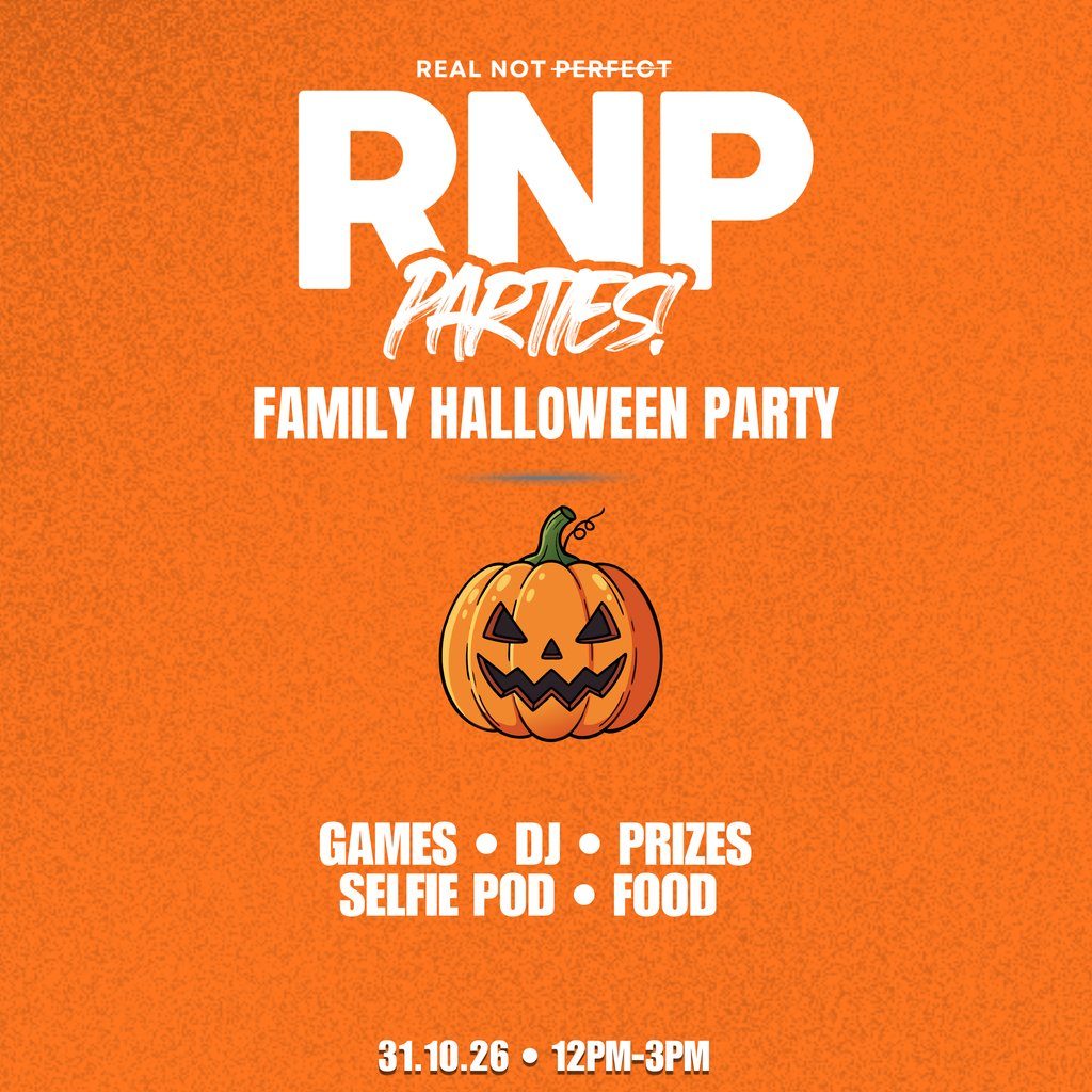 Flyer for RNP Family Halloween Party
