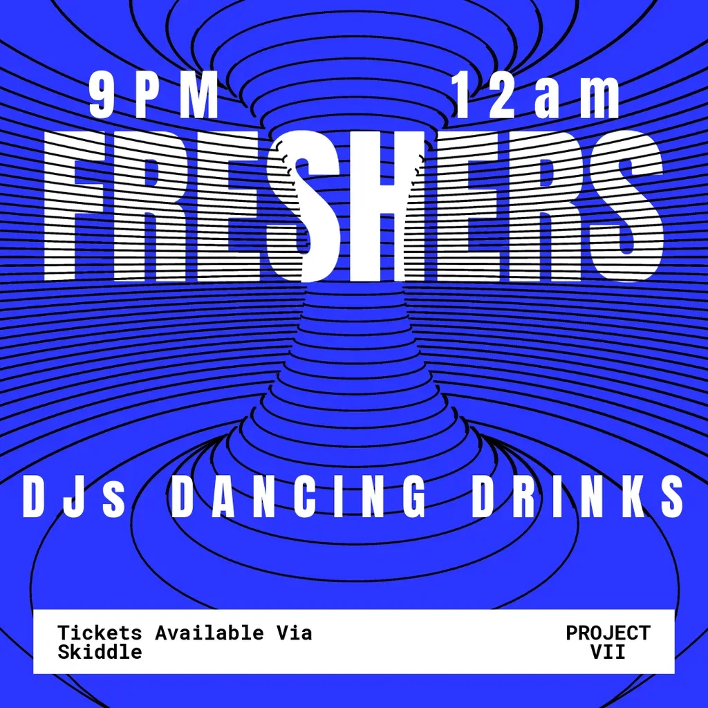 Flyer for Freshers - Project Vii