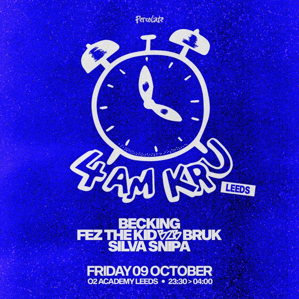 Flyer for 4am Kru
