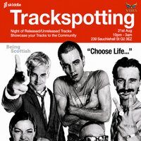 Flyer for Vibes Glasgow presents Trackspotting