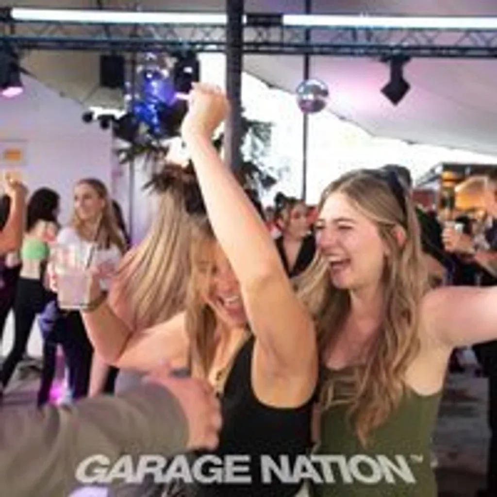 Flyer for Garage Nation Cambridge Halloween Day Party