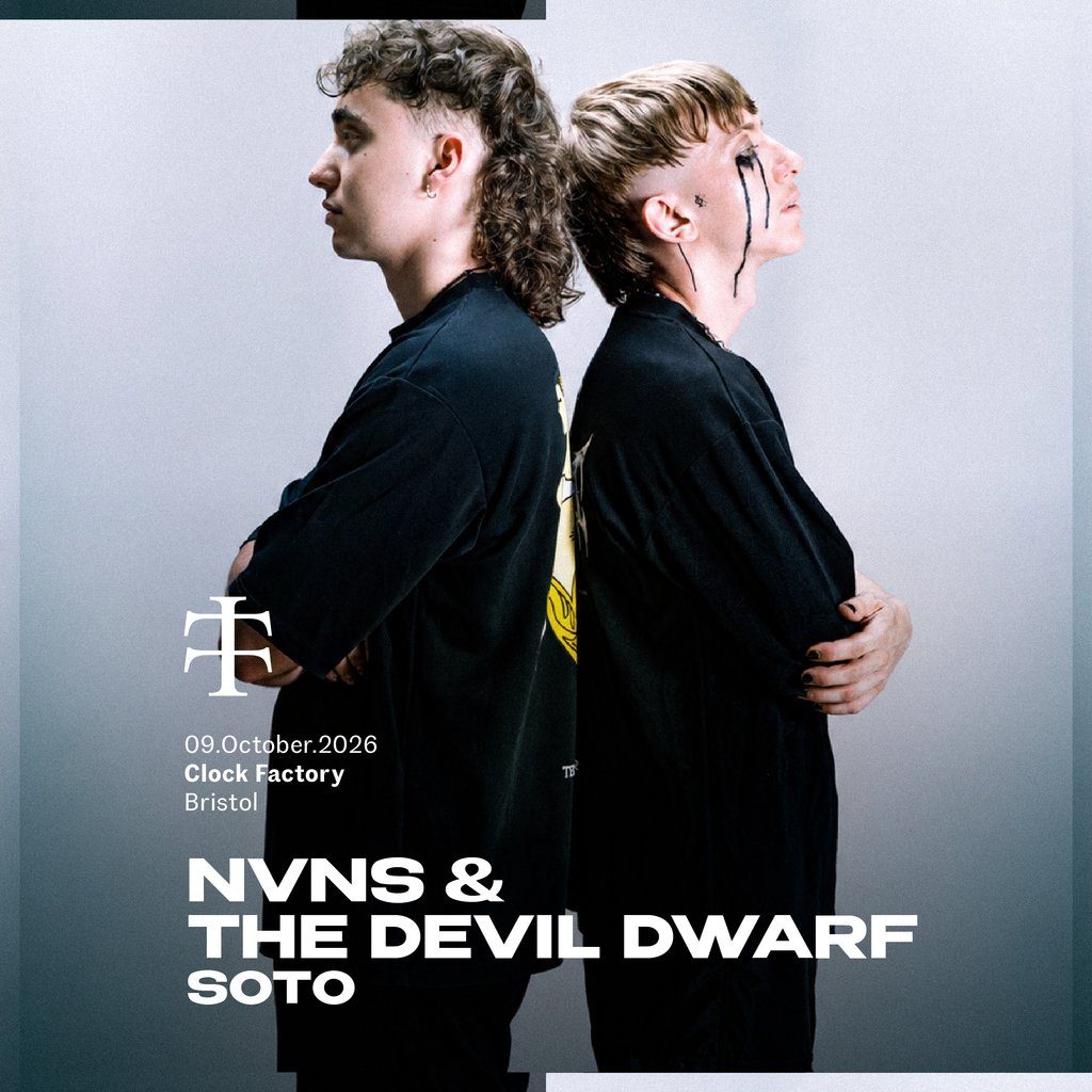Flyer for Teletech: NVNS & Devil Dwarf [Bristol]