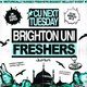 Flyer for CU Next Tuesday | BRIGHTON UNI FRESHERS Initiation Party| 29/09