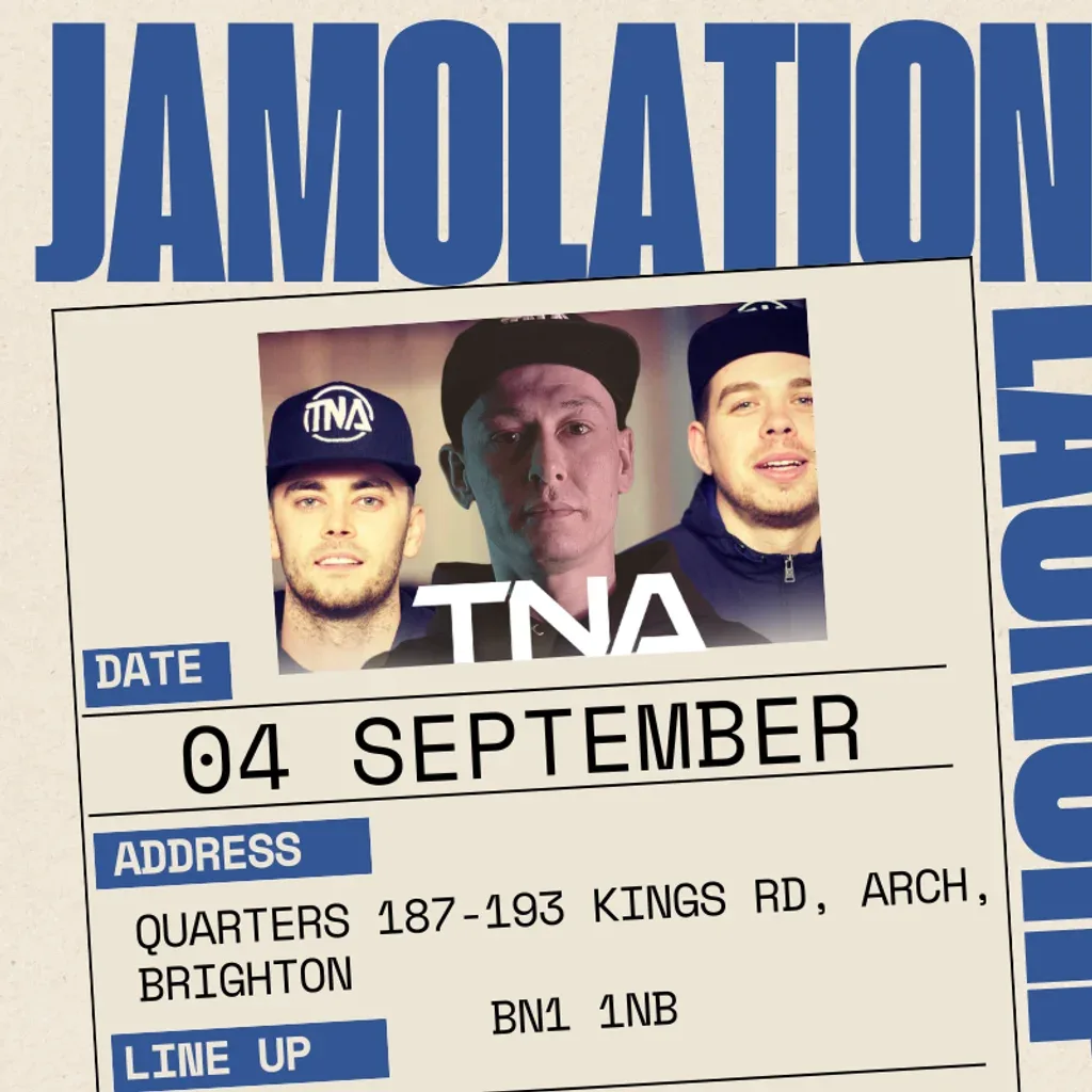 Flyer for Jamolations Launch Party