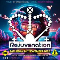 Flyer for Rejuvenation - November Rave 2026