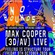 Flyer for No Bounds '26: Opening Concert ft Max Cooper [3D/AV Live] & More