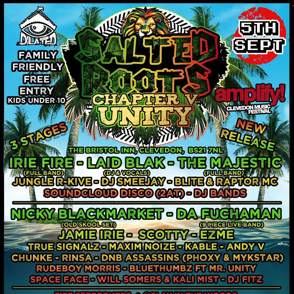 Flyer for Salted Roots Chapter 5 (UNITY)