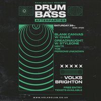 Flyer for Saturday night - Free Entry DNB Session
