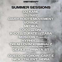 Flyer for dnbtherapy: SUMMER SESSIONS: Carnival WarmUp