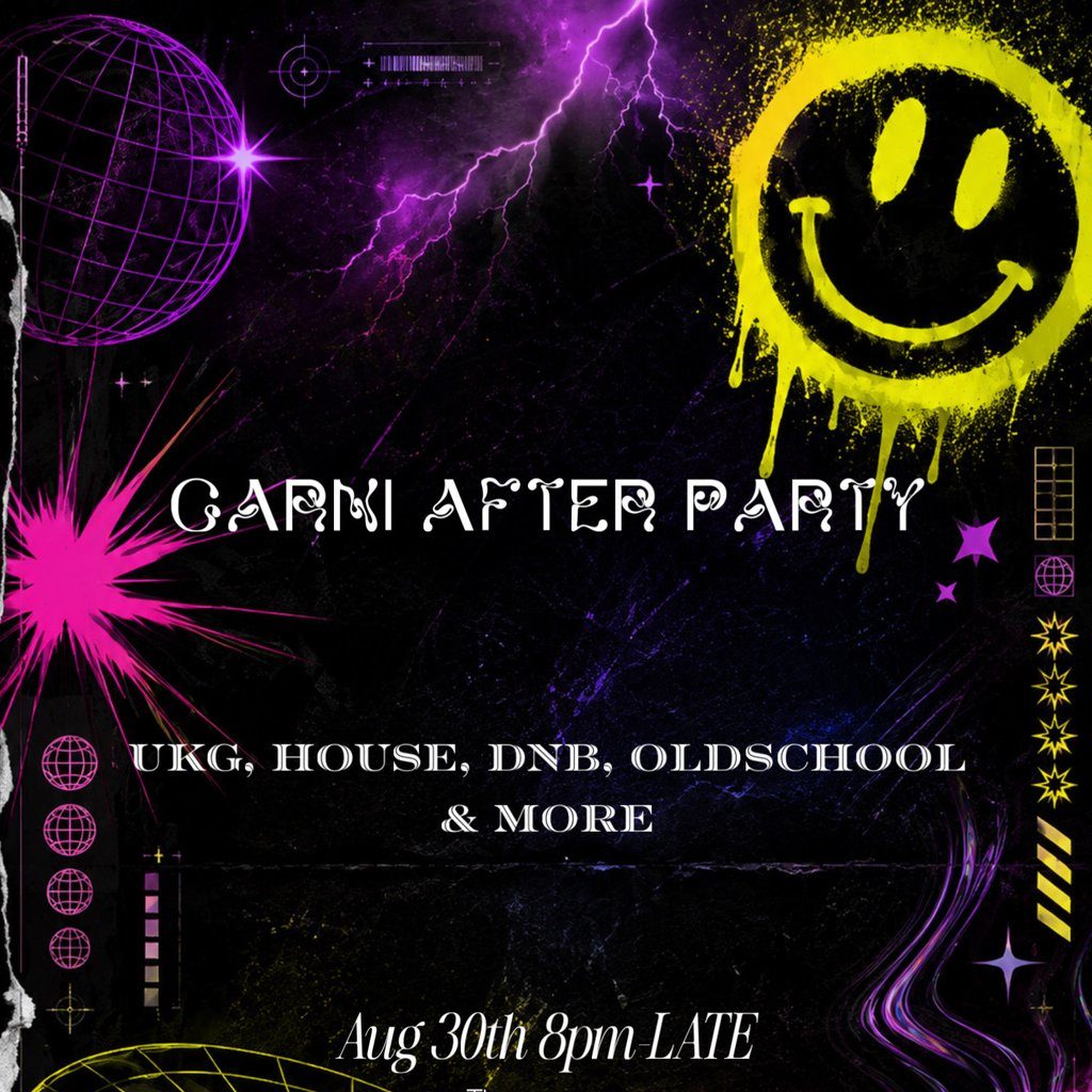 Flyer for Notting hill Carnival 2026 After Party