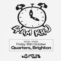 Flyer for 4am Kru + Jolie P + more TBA
