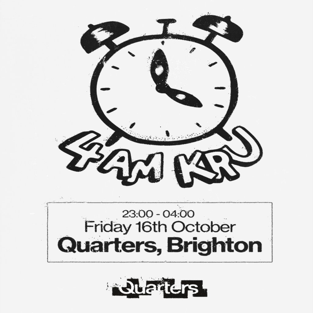 Flyer for 4am Kru + Jolie P + more TBA