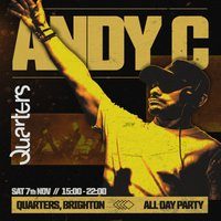 Flyer for Andy C (Day Party)