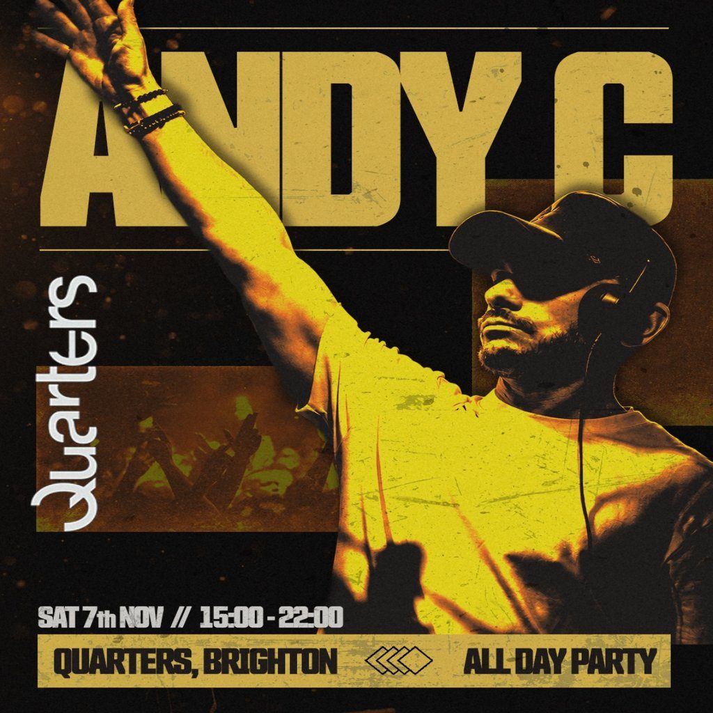 Flyer for Andy C (Day Party)