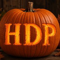 Flyer for HDP Halloween