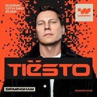 Flyer for TIËSTO at GASWRX Birmingham