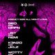 Flyer for LOVEHATE x OBSCURA B2B ALL NIGHT LONG