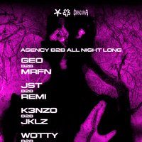 Flyer for LOVEHATE x OBSCURA B2B ALL NIGHT LONG