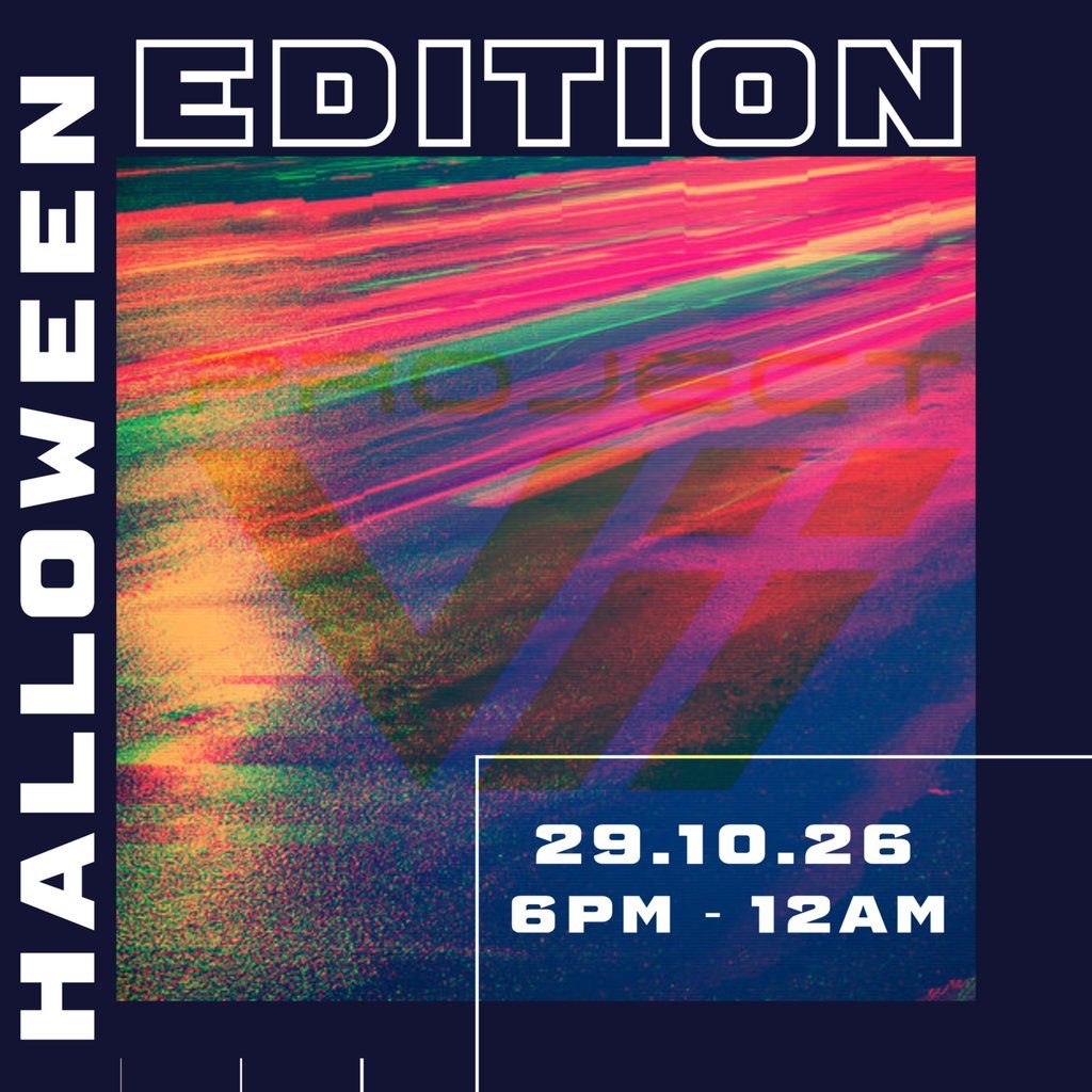 Flyer for Project Vii - Halloween Edition