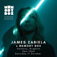 Flyer for Memory Box w/ James Zabiela