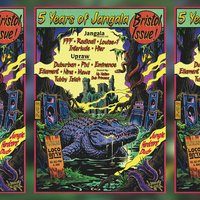 Flyer for 5 years of Jangala : Bristol Issue