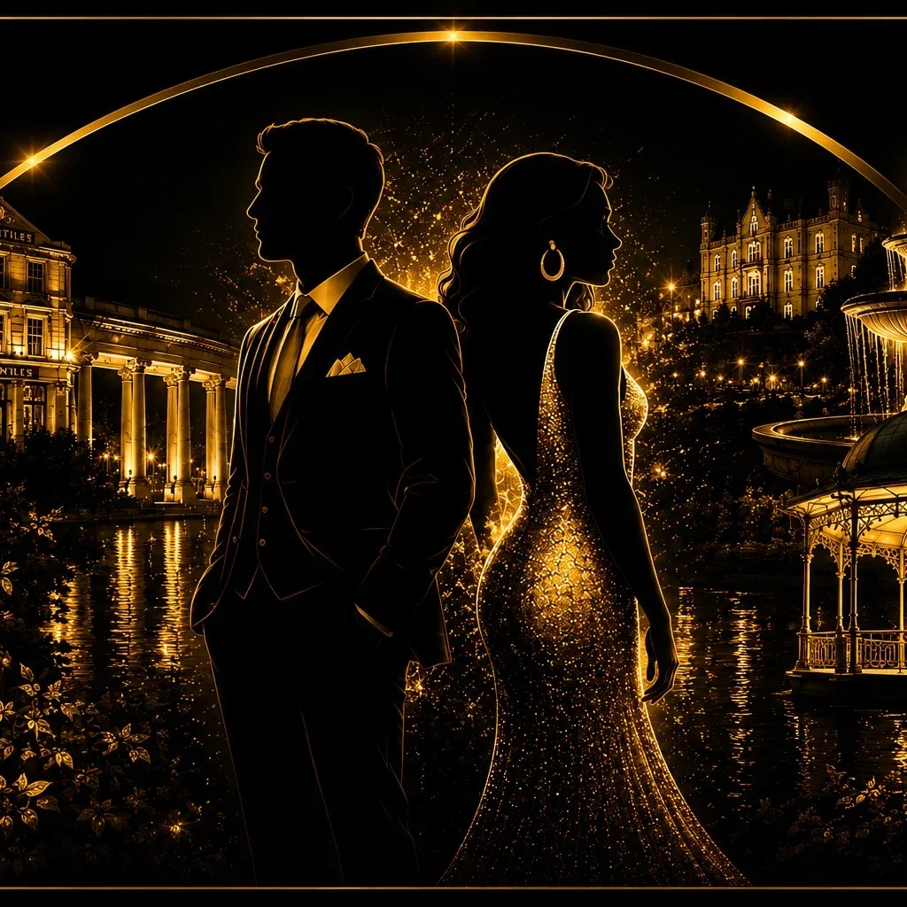 Flyer for B.A.G - Black and Gold