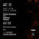 Flyer for 30 years of C.I.A. - Total Science, T>I , Serpnt, Fokus