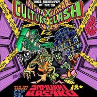 Flyer for Culture Clash Vol 3 - Samurai Breaks