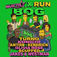 Flyer for Invicta Audio x RUN: BOG