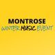 Flyer for Montrose Winter Music Event