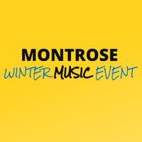 Flyer for Montrose Winter Music Event