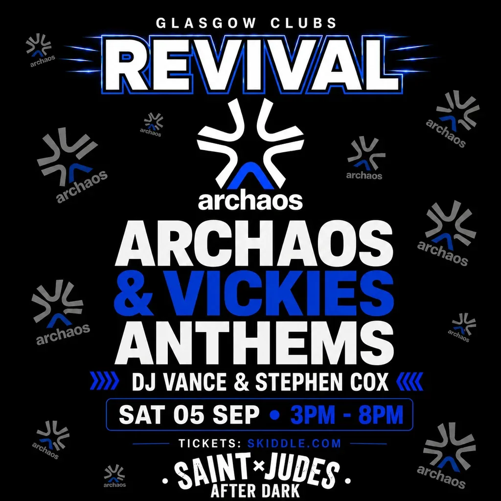 Flyer for Archaos & Vickies Anthems