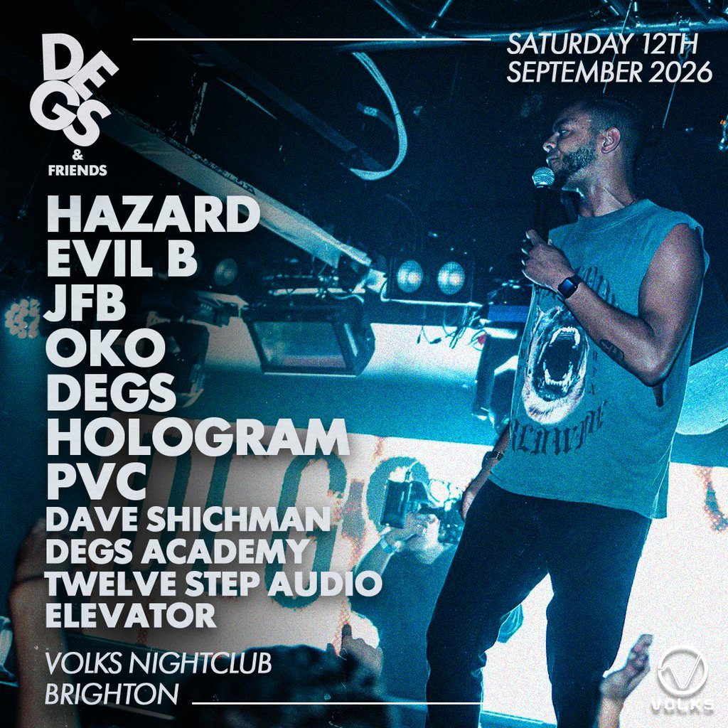 Flyer for Degs & Friends