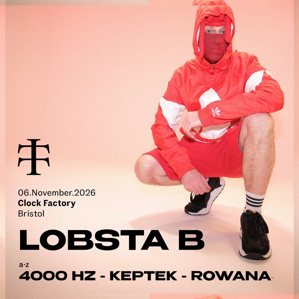 Flyer for Teletech: Lobsta B + More [BRISTOL]