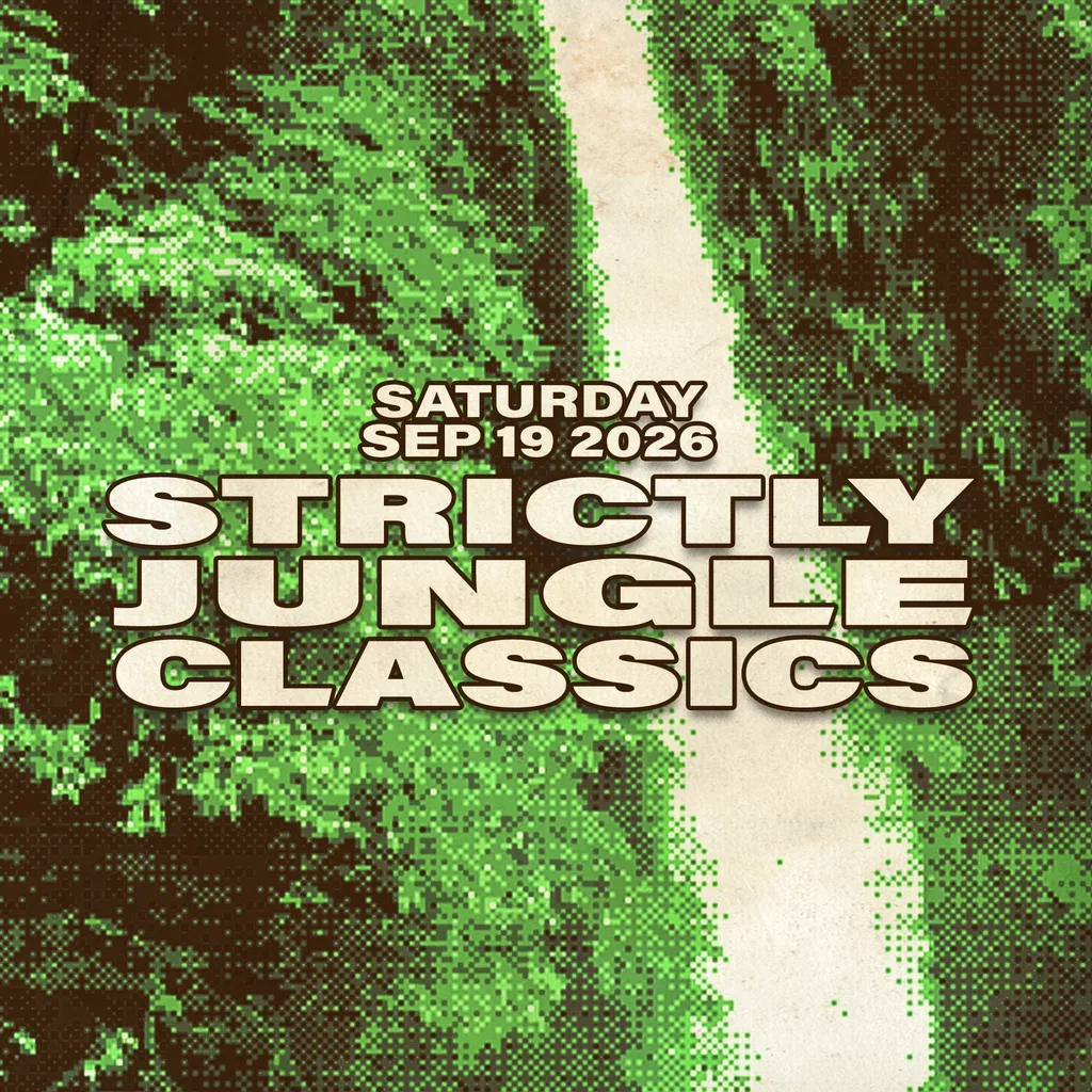 Flyer for Strictly Jungle Classics w/ BRYAN GEE (V Recordings 90 Min Set)