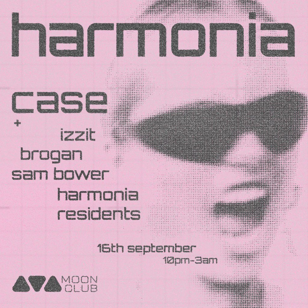 Flyer for Harmonia Presents: CASE