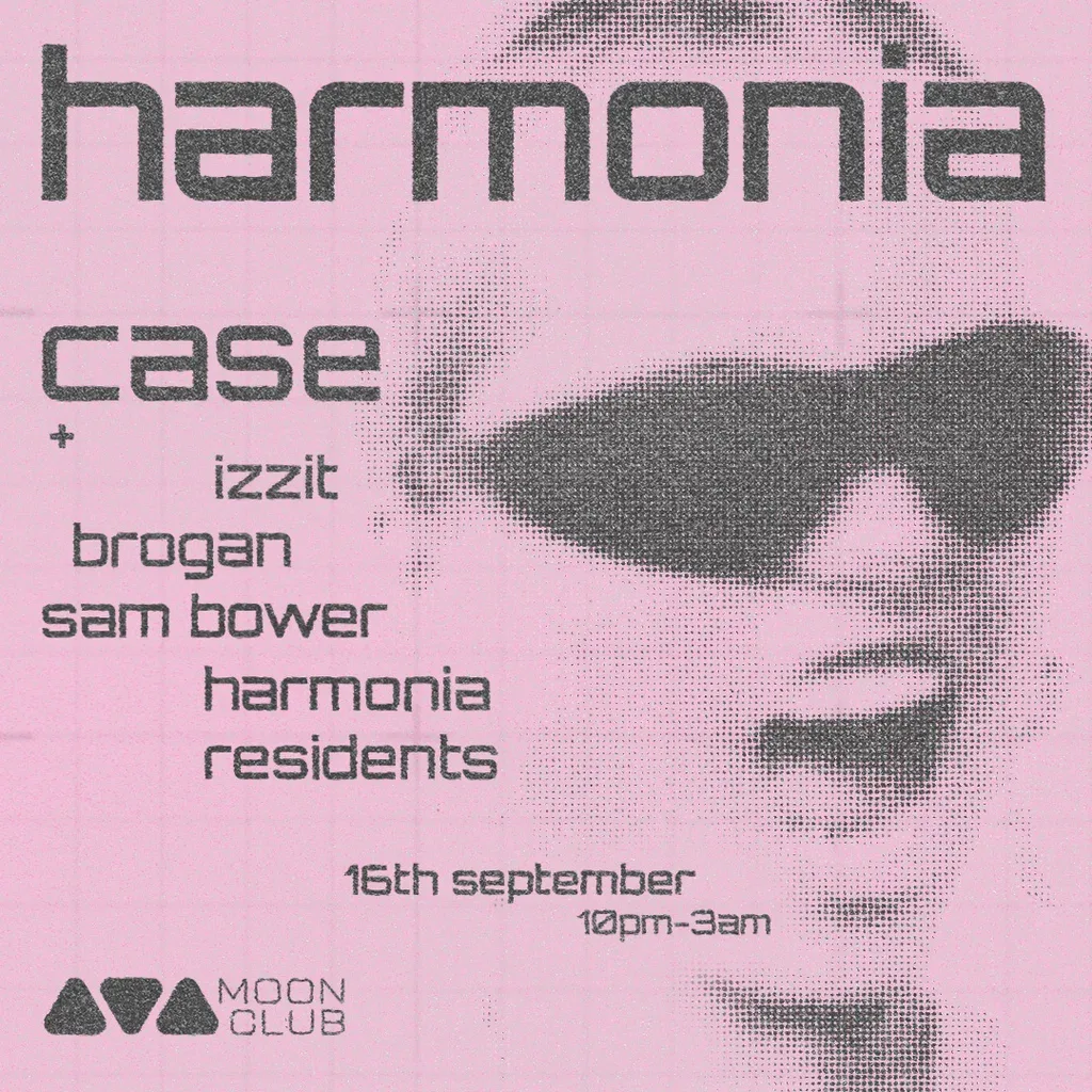 Flyer for Harmonia Presents: CASE