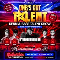Flyer for DNB's Got Talent | WAVZ Audio