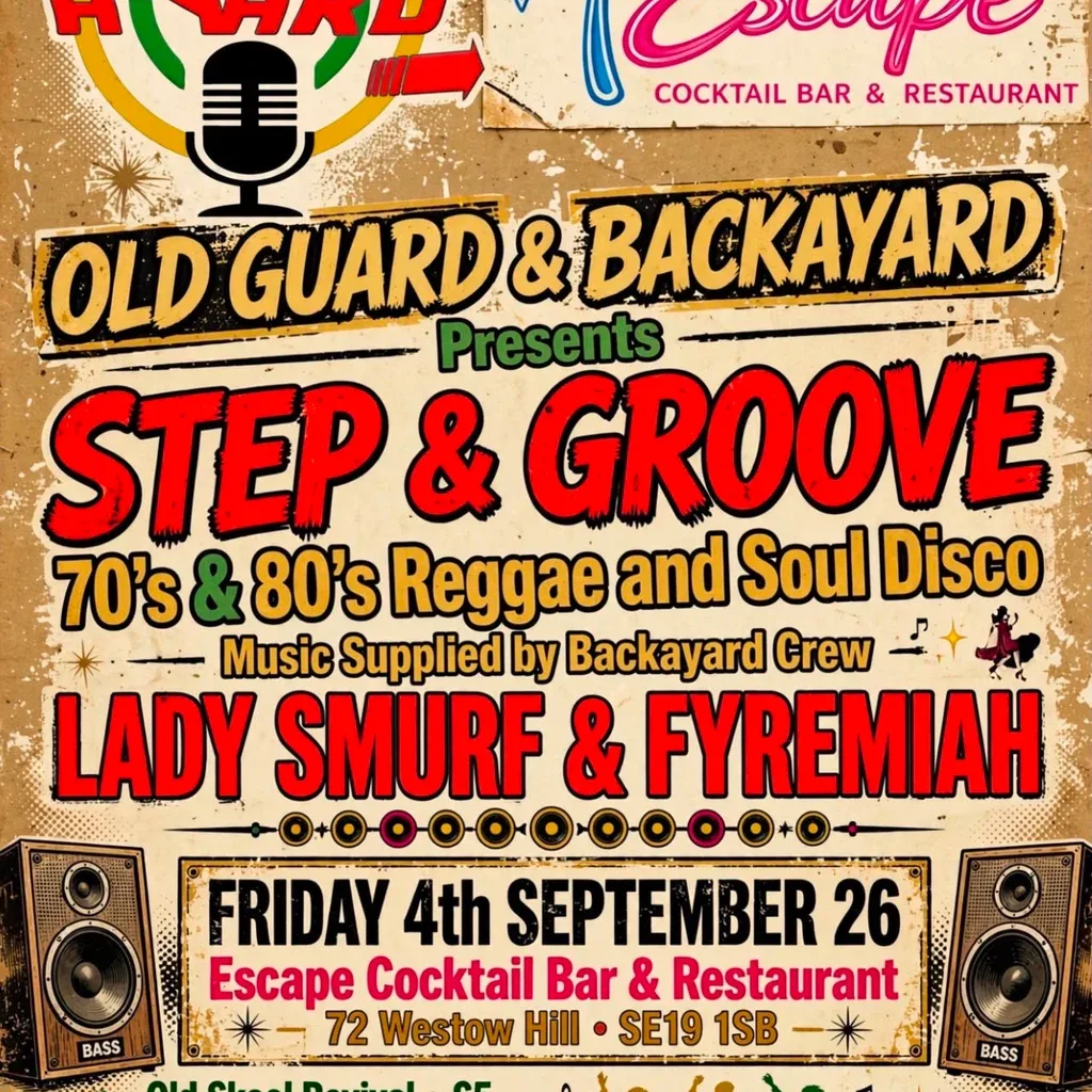 Flyer for Step & Groove