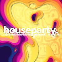Flyer for houseparty. Sundays