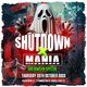 Flyer for SHUTDOWN VS MANIA U18s Halloween Special BURNLEY