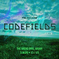 Flyer for Projekt Zer0 #8: CODEFIELDS