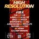 Flyer for Abstract Audio Uk Presents: High Resolution