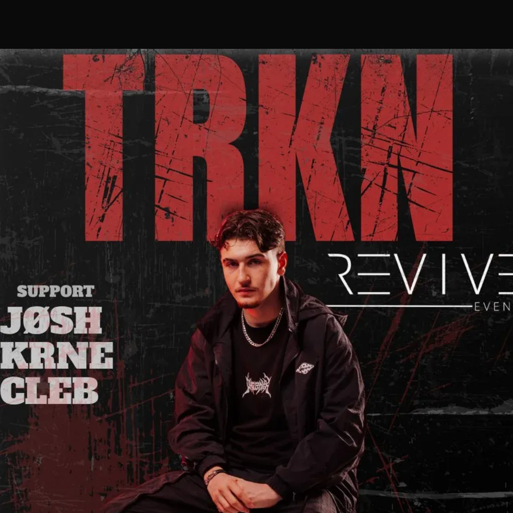 Flyer for Revive presents: TRKN