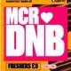 Flyer for Riddim Culture: MCR<3DnB - Mannyfest Warm Up (Freshers Special)