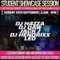 Flyer for OTD Academy - Student Showcase Session 4.0