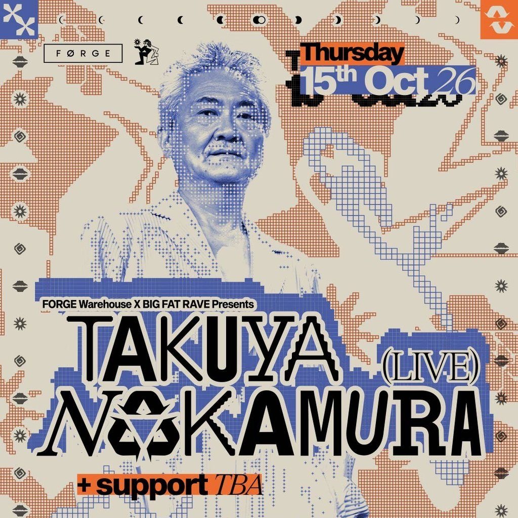 Flyer for Takuya Nakamura [Live] & Supports