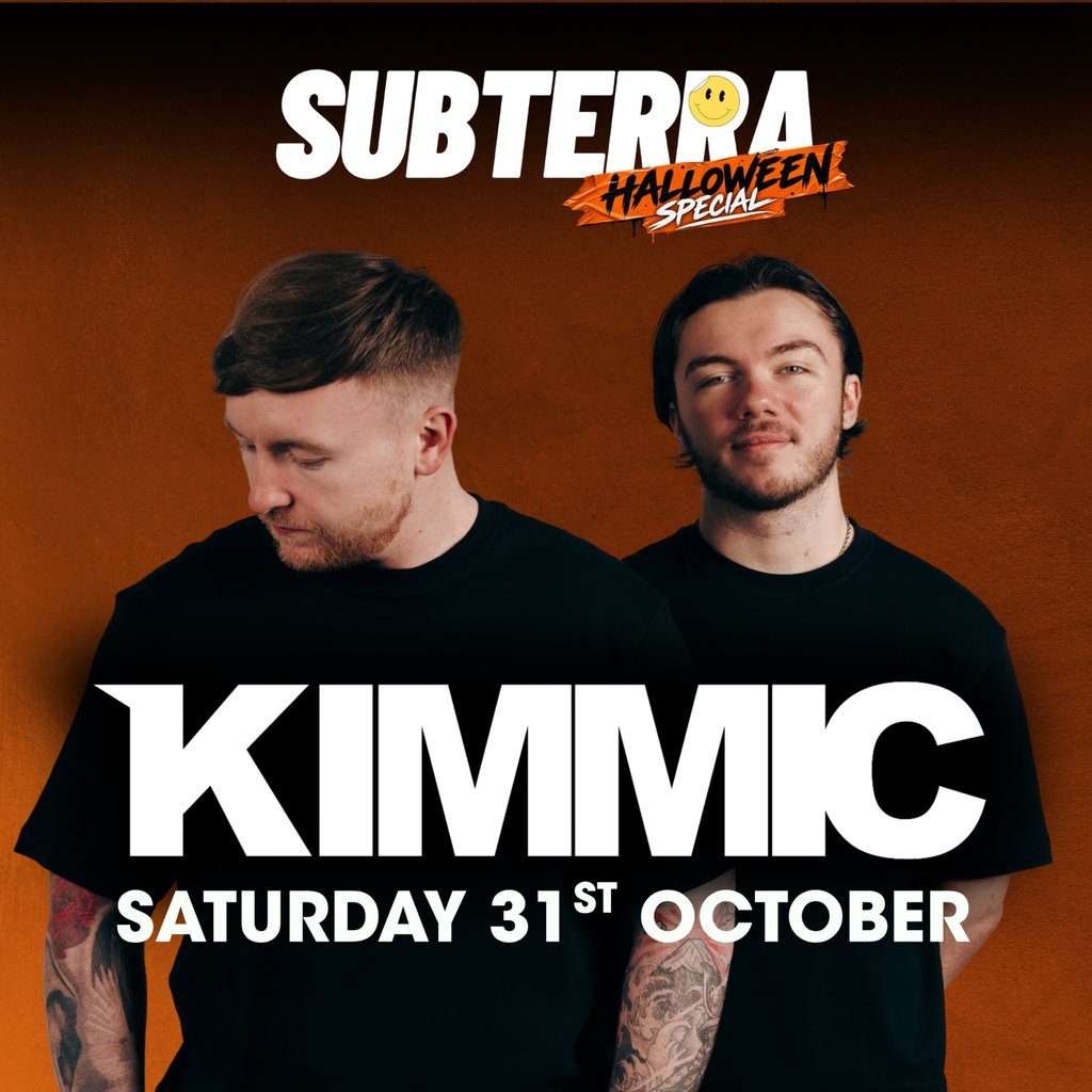 Flyer for Halloween Special: KIMMIC @ Botanic House. Inverness