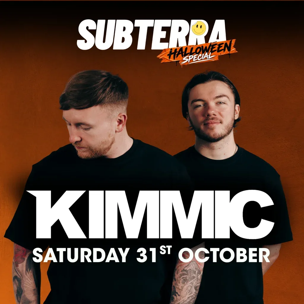 Flyer for Halloween Special: KIMMIC @ Botanic House. Inverness
